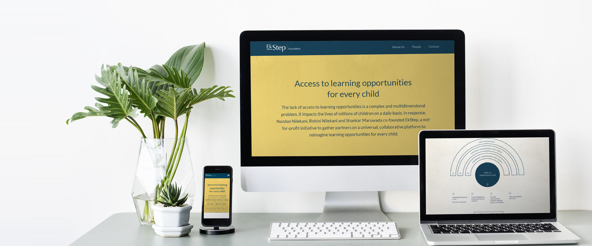 EkStep Single page web