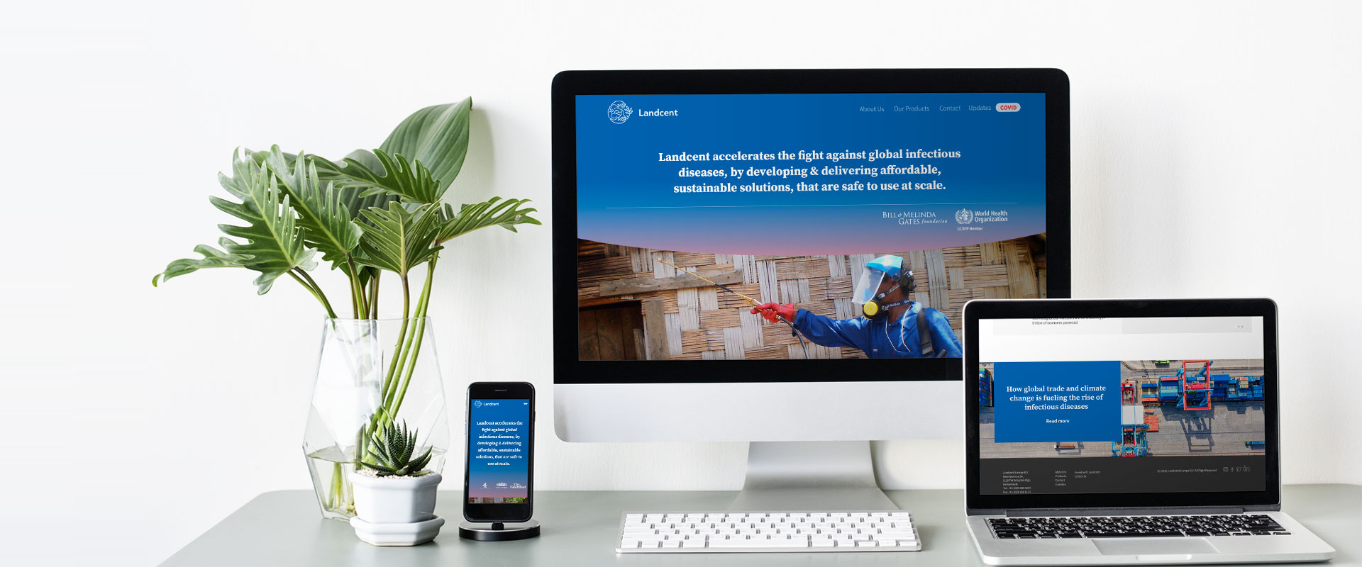 landcent wordpress integration